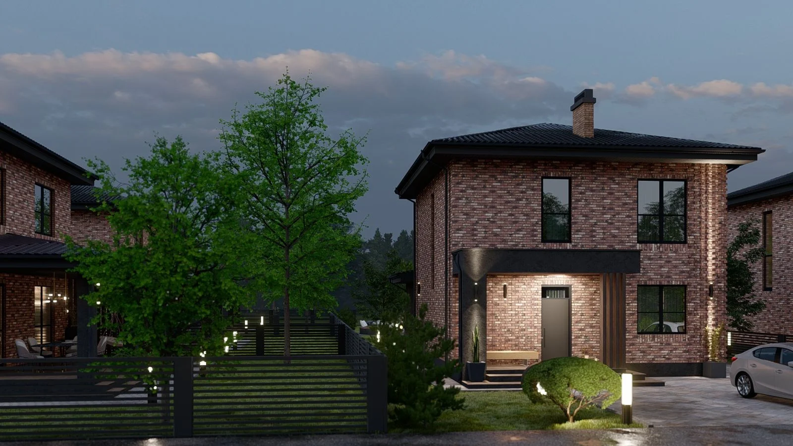 HOUSE WITH GARAGE 8 in the village "Magnolia", 144.5 m², €238,425, Belgrade, Zaklopaca district